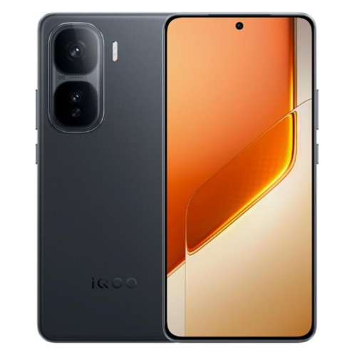 Vivo iQOO Neo10 Pro+, 12 Go + 512 Go, écran 6,82 pouces, lecteur d'empreintes digitales, Android 15, OriginOS 5, Snapdragon 8 Elite Octa Core, OTG, NFC, réseau 5G, compatible Google Play (noir) SH961B1998-019