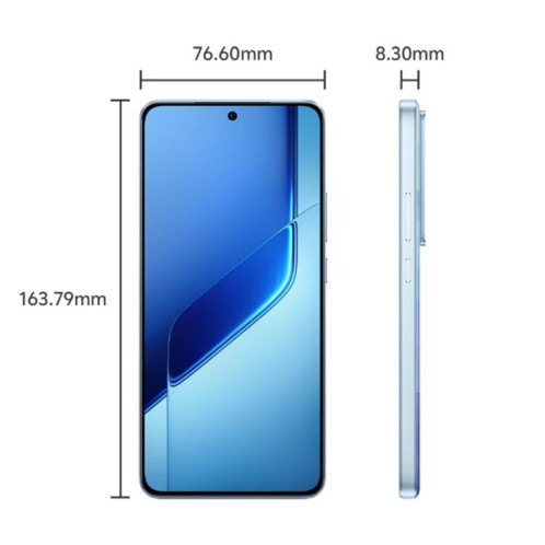 Vivo iQOO Neo10 Pro+, 12 Go + 512 Go, écran 6,82 pouces, lecteur d'empreintes digitales, Android 15, OriginOS 5, Snapdragon 8 Elite Octa Core, OTG, NFC, réseau 5G, compatible Google Play (bleu) SH961L1042-019