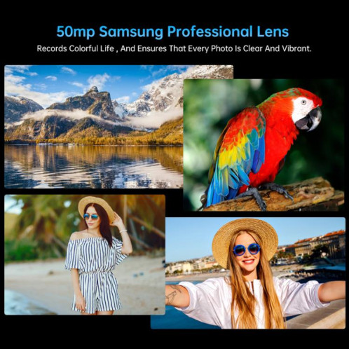  Téléphone robuste projecteur Unihertz Tank 4 Pro, 16 Go + 512 Go, vision nocturne, écran 6,73 pouces, Android 13 Dimensity 8300 Octa Core, réseau 5G, NFC (noir) SU965B410-024