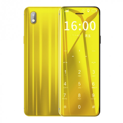 Ulcool V99, 1,54 pouces, MTK6261D, prise en charge de la synchronisation Bluetooth, numérotation Bluetooth, FM, anti-perte, GSM, double SIM (or) SH975J548-07