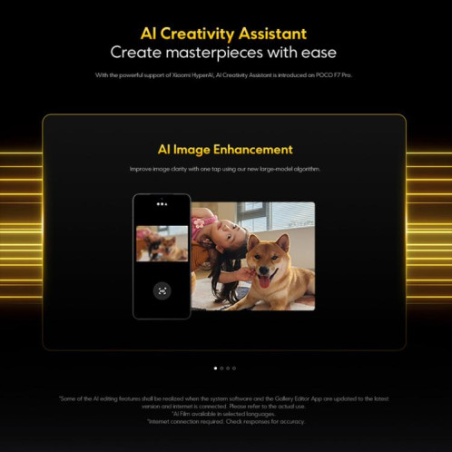  Xiaomi POCO F7 Global, 12 Go + 256 Go, lecteur d'empreintes digitales intégré, écran 6,67 pouces, Xiaomi HyperOS 2, Snapdragon 8 Gen 3 Octa Core, NFC, réseau 5G (bleu) SX014L1656-021