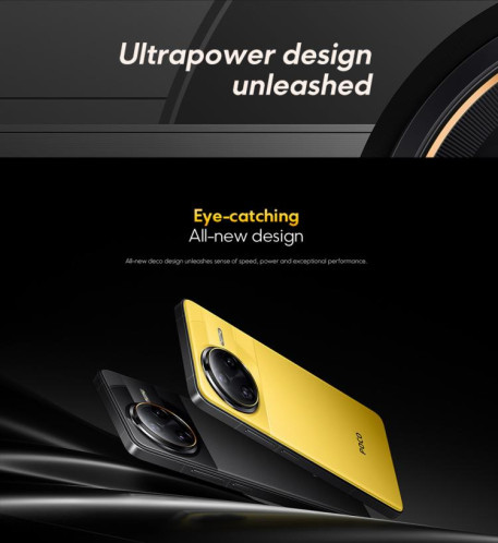  Xiaomi POCO F7 Ultra Global, 12 Go + 256 Go, lecteur d'empreintes digitales intégré, écran 6,67 pouces, Xiaomi HyperOS 2, Snapdragon 8 Elite Octa Core, NFC, réseau 5G (noir) SX016B1099-023