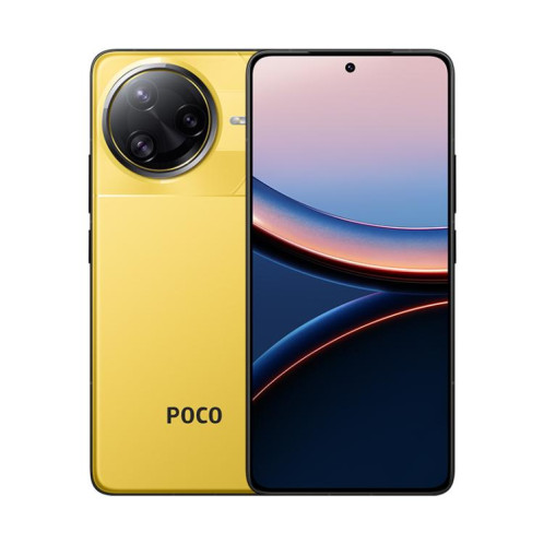  Xiaomi POCO F7 Ultra Global, 16 Go + 512 Go, lecteur d'empreintes digitales intégré, écran 6,67 pouces, Xiaomi HyperOS 2, Snapdragon 8 Elite Octa Core, NFC, réseau 5G (jaune) SX017Y1300-023