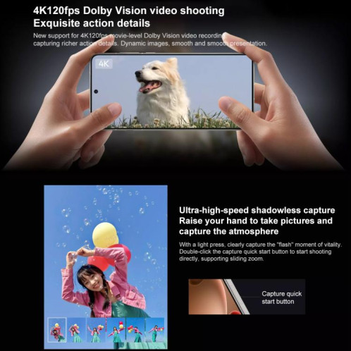 OPPO Find X8 Ultra Satellite Edition, 16 Go + 1 To, écran 6,82 pouces, lecteur d'empreintes digitales, ColorOS 15, Snapdragon 8 Elite Octa Core, NFC, OTG, réseau 5G (blanc) SO506W1656-017