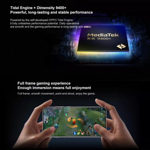 OPPO Find X8s, 12 Go + 256 Go, écran 6,32 pouces, ColorOS 15 Dimensity 9400+ Octa Core, NFC, OTG, réseau 5G (blanc) SO508W35-015