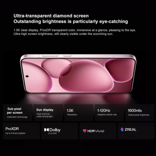 OPPO Find X8s, 12 Go + 256 Go, écran 6,32 pouces, ColorOS 15 Dimensity 9400+ Octa Core, NFC, OTG, réseau 5G (bleu) SO508L948-015