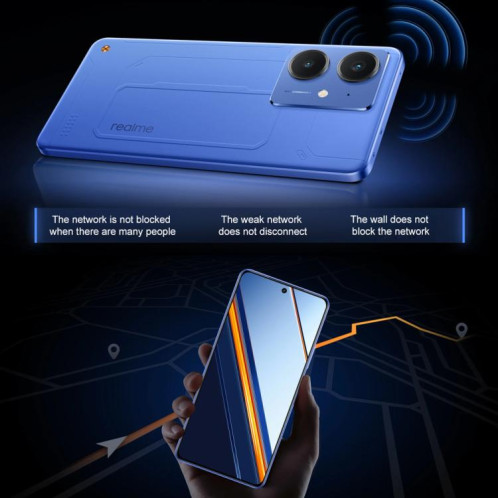Realme Neo7 SE, 16 Go + 512 Go, 6,78 pouces, Android 15 / Realme UI 6.0, MediaTek Dimensity 8400-MAX Octa Core, NFC, réseau 5G (noir) SR516B1744-021