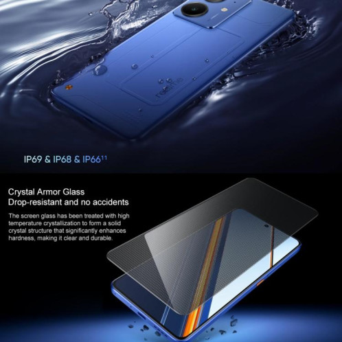 Realme Neo7 SE, 16 Go + 512 Go, 6,78 pouces, Android 15 / Realme UI 6.0, MediaTek Dimensity 8400-MAX Octa Core, NFC, réseau 5G (noir) SR516B1744-021