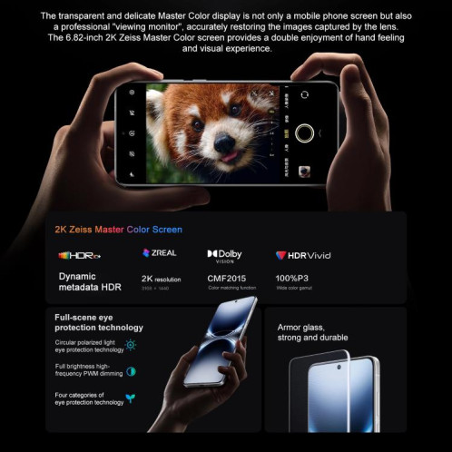 Vivo X200 Ultra, 16 Go + 512 Go, reconnaissance faciale / reconnaissance d'empreintes digitales 3D par ultrasons, écran 6,82 pouces, OriginOS 5 / Android 15, Snapdragon 8 Elite Octa Core, OTG, NFC, réseau 5G, SV522W778-018