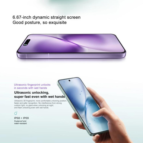 Vivo X200s, 12 Go + 512 Go, reconnaissance faciale / reconnaissance d'empreintes digitales 3D par ultrasons, écran 6,67 pouces, processeur Octa Core OriginOS 5 / Android 15 Dimensity 9400+, OTG, NFC, réseau 5G, SV524W1018-014