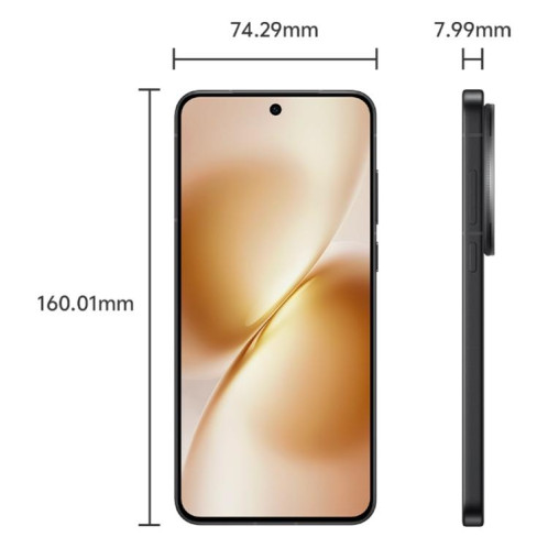 Vivo X200s, 16 Go + 512 Go, reconnaissance faciale / reconnaissance d'empreintes digitales 3D, écran 6,67 pouces, processeur Octa Core OriginOS 5 / Android 15 Dimensity 9400+, OTG, NFC, réseau 5G, compatible Google SV527B1796-014