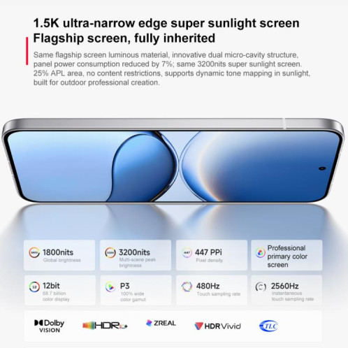 Xiaomi Redmi Turbo 4 Pro, 12 Go + 512 Go, 6,83 pouces, Xiaomi HyperOS 2, Snapdragon 8s Gen 4 Octa Core, NFC, réseau 5G (blanc) SX532W1493-012