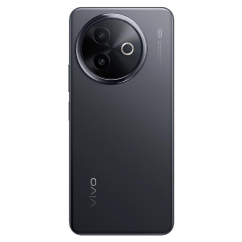 Vivo Y300i, 8 Go + 256 Go, reconnaissance faciale / empreinte digitale latérale, écran 6,68 pouces, Android 15, OriginOS 5, Snapdragon 4 Gen 2 Octa Core, OTG, NFC, réseau 5G (noir) SV537B295-010