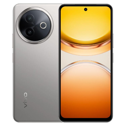 Vivo Y300i, 12 Go + 512 Go, reconnaissance faciale / empreinte digitale latérale, écran 6,68 pouces, Android 15, OriginOS 5, Snapdragon 4 Gen 2 Octa Core, OTG, NFC, réseau 5G (couleur titane) SV39TC230-010