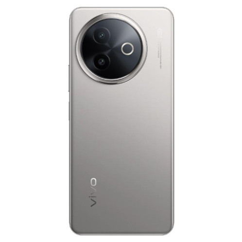 Vivo Y300i, 12 Go + 512 Go, reconnaissance faciale / empreinte digitale latérale, écran 6,68 pouces, Android 15, OriginOS 5, Snapdragon 4 Gen 2 Octa Core, OTG, NFC, réseau 5G (couleur titane) SV39TC230-010