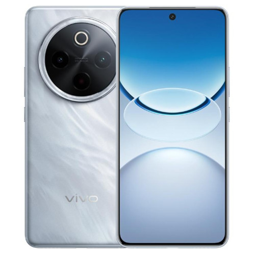 Vivo Y300 Pro+, 8 Go + 128 Go, reconnaissance faciale / empreinte digitale, écran 6,77 pouces, Android 15, OriginOS 5, Snapdragon 7s Gen 3 Octa Core, OTG, NFC, réseau 5G (argent) SV540S1373-011
