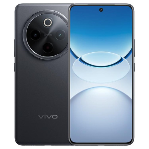 Vivo Y300 Pro+, 12 Go + 256 Go, reconnaissance faciale/empreinte digitale, écran 6,77 pouces, Android 15, OriginOS 5, Snapdragon 7s Gen 3 Octa Core, OTG, NFC, réseau 5G (noir) SV542B696-011