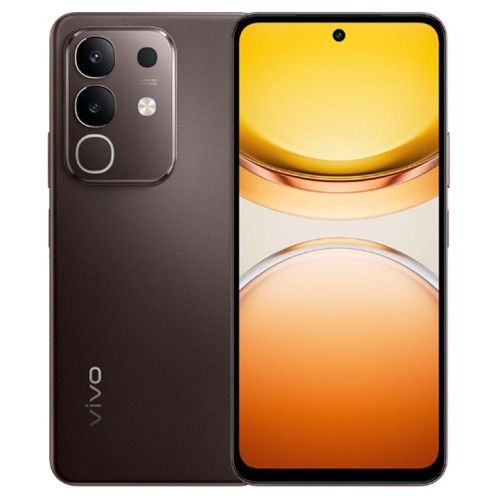 Vivo Y300t, 12 Go + 512 Go, reconnaissance faciale/empreinte digitale latérale, écran 6,72 pouces, Android 15, OriginOS 5, Dimensity 7300 Octa Core, OTG, NFC, réseau 5G (café) SV547C1469-013