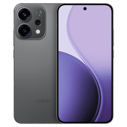 Téléphone OPPO Reno14 AI, 16 Go + 1 To, écran 6,59 pouces, ColorOS 15.0, Dimensity 8350 Octa Core, NFC, OTG, réseau 5G (noir) SO552B867-016