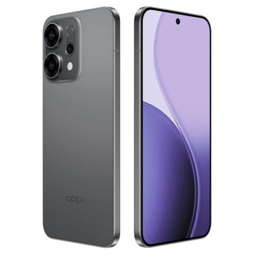 Téléphone OPPO Reno14 AI, 16 Go + 1 To, écran 6,59 pouces, ColorOS 15.0, Dimensity 8350 Octa Core, NFC, OTG, réseau 5G (noir) SO552B867-016