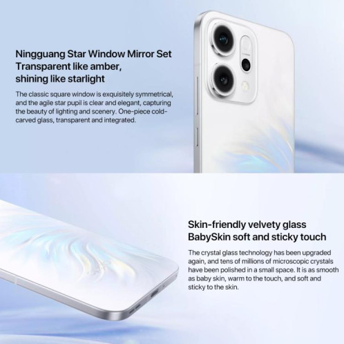 Téléphone OPPO Reno14 AI, 16 Go + 256 Go, écran 6,59 pouces, ColorOS 15.0, Dimensity 8350 Octa Core, NFC, OTG, réseau 5G (vert) SO553G747-016