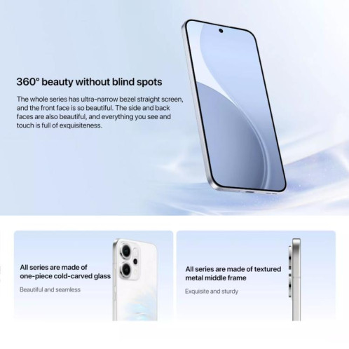 Téléphone OPPO Reno14 AI, 16 Go + 256 Go, écran 6,59 pouces, ColorOS 15.0, Dimensity 8350 Octa Core, NFC, OTG, réseau 5G (vert) SO553G747-016