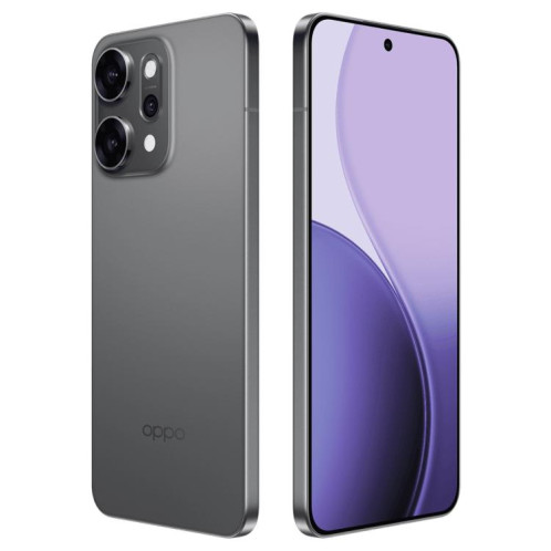 Téléphone OPPO Reno14 Pro IA, 12 Go + 256 Go, écran 6,83 pouces, ColorOS 15.0, Dimensity 8450 Octa Core, NFC, OTG, réseau 5G (noir) SO555B772-018