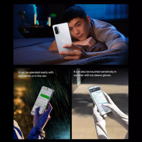 OnePlus Ace 5 Racing, 12 Go + 512 Go, 6,77 pouces, ColorOS 15.0, MediaTek Dimensity 9400e Octa Core, NFC, réseau 5G (noir) SO561B916-019