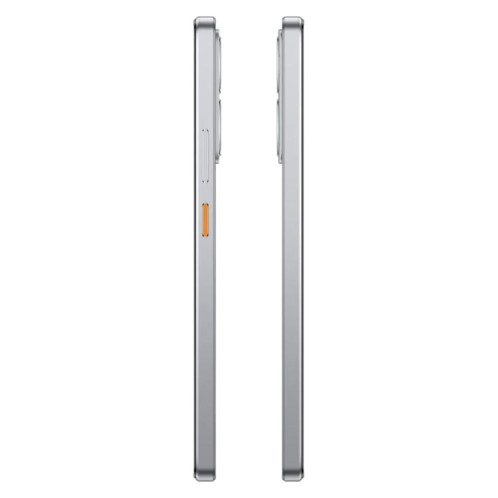 Realme 14, 16 Go + 256 Go, écran 6,67 pouces, reconnaissance d'empreintes digitales, Realme UI 6.0, Snapdragon 6 Gen 4 Octa Core, NFC, réseau 5G (argent) SO810S48-013