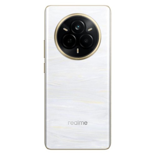 Realme 14 Pro, 16 Go + 512 Go, écran 6,77 pouces, reconnaissance d'empreintes digitales, Realme UI 6.0 Dimensity 7300 Octa Core, NFC, réseau 5G (blanc) SO813W483-022