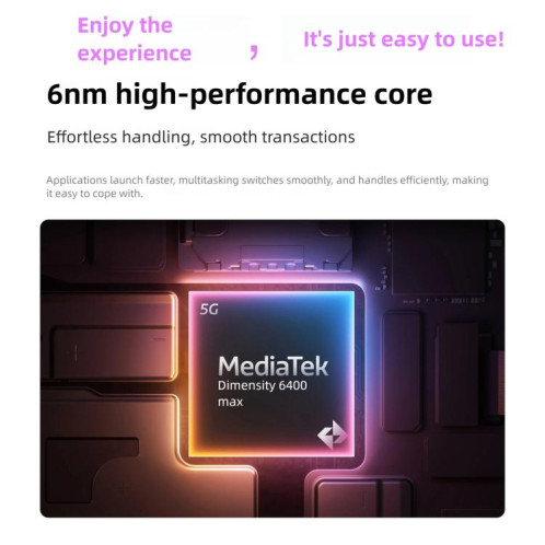 Realme 15T, 12 Go + 256 Go, écran 6,57 pouces, reconnaissance d'empreintes digitales, Realme UI 6.0, Android 15, MediaTek Dimensity 6400 Max Octa Core, NFC, réseau 5G (blanc) SR265W614-020