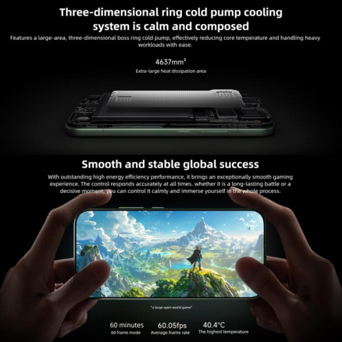 Xiaomi 17 Pro, 12 Go + 512 Go, lecteur d'empreintes digitales ultrasonique 3D, écrans 6,3 pouces et 2,7 pouces, processeur Xiaomi HyperOS 3 Snapdragon 8 Elite Gen 5 Octa Core, NFC, réseau 5G (vert) SX271G5-027