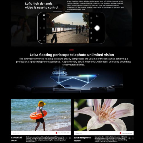 Xiaomi 17 Pro, 16 Go + 1 To, lecteur d'empreintes digitales ultrasonique 3D, écrans 6,3 pouces et 2,7 pouces, Xiaomi HyperOS 3, Snapdragon 8 Elite Gen 5 Octa Core, NFC, réseau 5G (blanc) SX272W1608-027