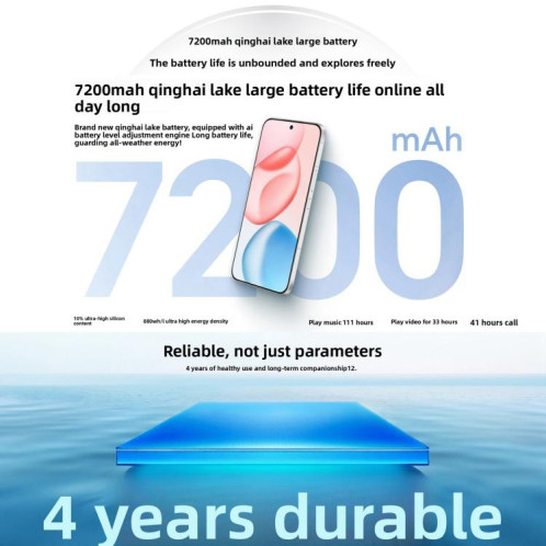 Honor 400 Pro, 12 Go + 512 Go, écran 6,55 pouces, MagicOS 9.0 / Android 15, processeur Snapdragon 8 Gen 3 Octa Core, réseau 5G, NFC, OTG (argent) SH404S1908-020