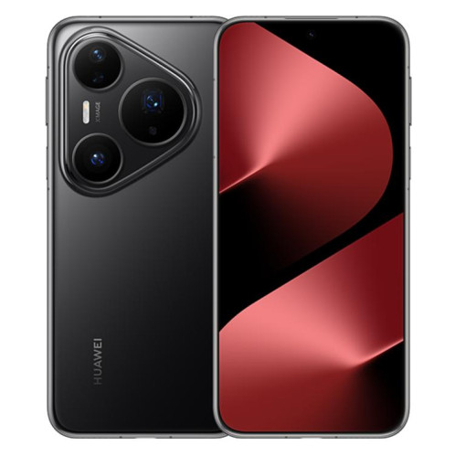 HUAWEI Pura 80 Pro, 12 Go + 1 To, reconnaissance d'empreintes digitales latérale, écran 6,8 pouces, HarmonyOS 5.1, NFC, OTG, non compatible avec Google Play (noir) SH407B1349-019