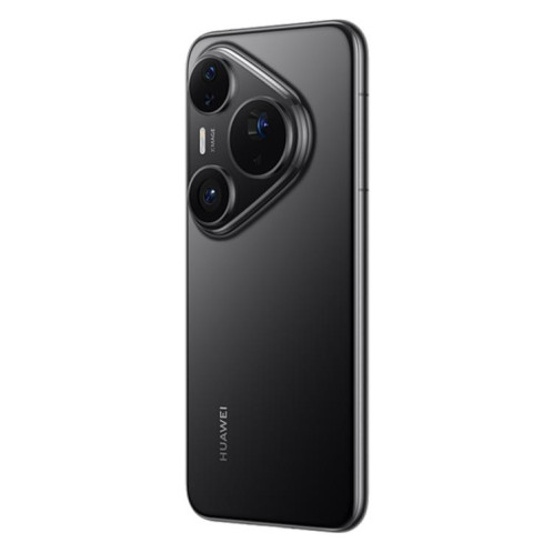 HUAWEI Pura 80 Pro, 12 Go + 1 To, reconnaissance d'empreintes digitales latérale, écran 6,8 pouces, HarmonyOS 5.1, NFC, OTG, non compatible avec Google Play (noir) SH407B1349-019
