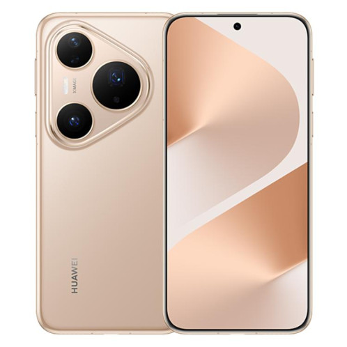 HUAWEI Pura 80 Pro, 12 Go + 1 To, identification par empreinte digitale latérale, écran 6,8 pouces, HarmonyOS 5.1, NFC, OTG, non compatible avec Google Play (Or) SH407J1891-019