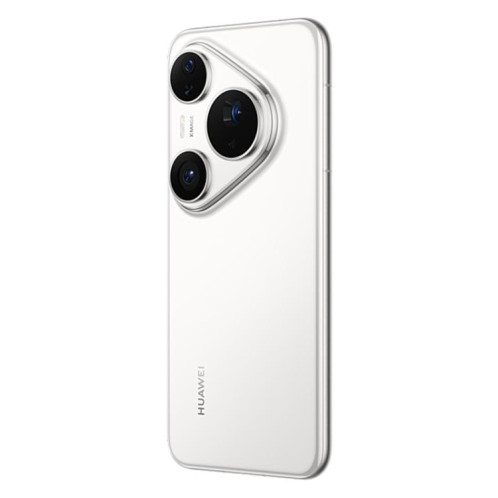 HUAWEI Pura 80 Pro, 12 Go + 1 To, reconnaissance d'empreintes digitales latérale, écran 6,8 pouces, HarmonyOS 5.1, NFC, OTG, non compatible avec Google Play (blanc) SH407W1671-019