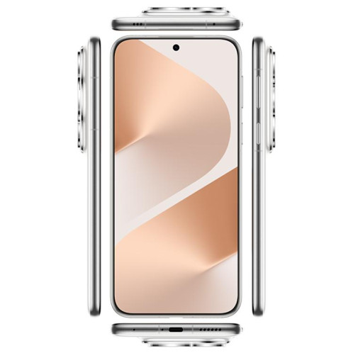 HUAWEI Pura 80 Pro, 12 Go + 1 To, reconnaissance d'empreintes digitales latérale, écran 6,8 pouces, HarmonyOS 5.1, NFC, OTG, non compatible avec Google Play (blanc) SH407W1671-019