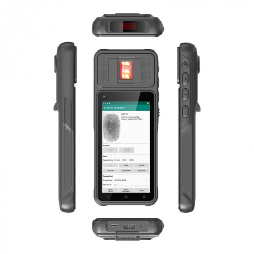 Téléphone portable scanner UNIWA F501, 2 Go + 32 Go, 5,0 pouces Android 12, MT6762 Octa Core, réseau 4G, (noir) SU520B865-08