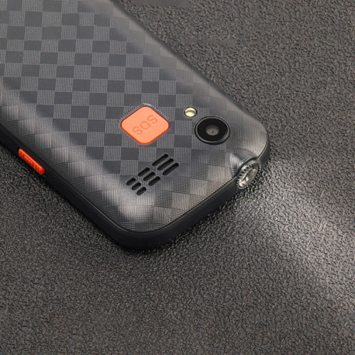 Téléphone portable pour personnes âgées UNIWA M220, 1,77 pouces, batterie 800 mAh, réseau : 2G, SOS, lampe de poche LED, FM, prise AU (noir) SU543B1307-07