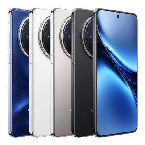 vivo X200, 16 Go + 512 Go, Face ID / Identification par empreinte digitale à l'écran, 6,67 pouces Android 15 Dimensity 9400 Octa Core, OTG, NFC, Réseau : 5G, Prise en charge de Google Play (bleu saphir) SV03BB1411-010