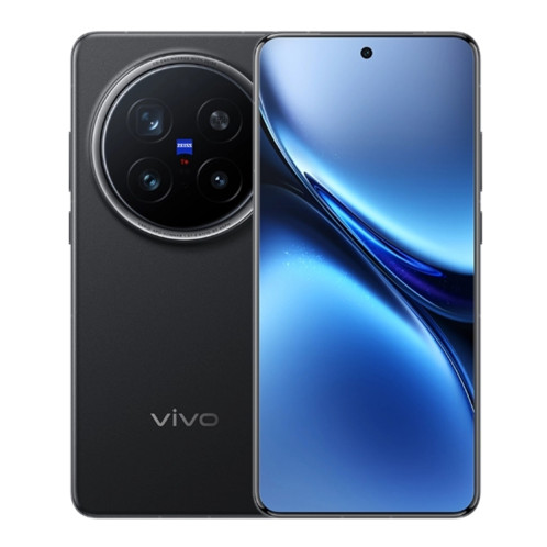 vivo X200 Pro, 12 Go + 256 Go, Face ID / Identification par empreinte digitale à l'écran, 6,78 pouces Android 15 Dimensity 9400 Octa Core, OTG, NFC, Réseau : 5G, Prise en charge de Google Play (Noir) SV804B146-011