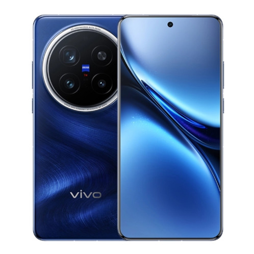 vivo X200 Pro, 12 Go + 256 Go, Face ID / Identification par empreinte digitale à l'écran, 6,78 pouces Android 15 Dimensity 9400 Octa Core, OTG, NFC, Réseau : 5G, Prise en charge de Google Play (bleu saphir) SV04BB936-011