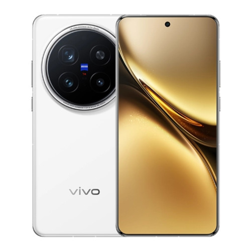 vivo X200 Pro, 12 Go + 256 Go, Face ID / Identification par empreinte digitale à l'écran, 6,78 pouces Android 15 Dimensity 9400 Octa Core, OTG, NFC, Réseau : 5G, Prise en charge de Google Play (Blanc) SV804W1797-011