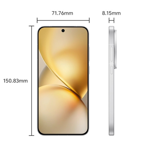 vivo X200 Pro mini, 16 Go + 512 Go, Face ID / Identification par empreinte digitale à l'écran, 6,31 pouces Android 15 Dimensity 9400 Octa Core, OTG, NFC, Réseau : 5G, Prise en charge de Google Play (Blanc) SV810W361-08