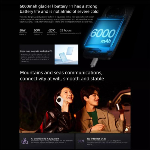 OPPO Find X8s+, 16 Go + 512 Go, écran 6,59 pouces, MediaTek Dimensity 9400+ Octa Core, NFC, OTG, réseau 5G (violet) SO903P971-017