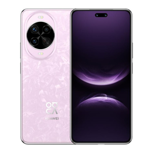 Huawei Nova 14 Pro, 12 Go + 256 Go, reconnaissance d'empreintes digitales latérale, écran 6,78 pouces, HarmonyOS 5.0, NFC, OTG, non compatible avec Google Play (rose) SH907F735-022