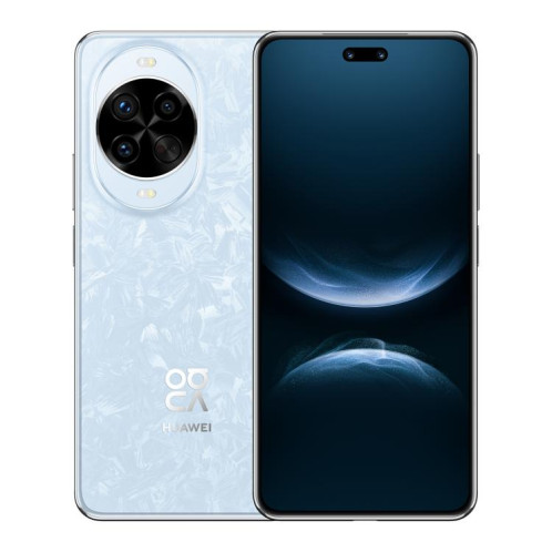 Huawei Nova 14 Pro, 12 Go + 256 Go, reconnaissance d'empreintes digitales latérale, écran 6,78 pouces, HarmonyOS 5.0, NFC, OTG, non compatible avec Google Play (bleu) SH907L243-022