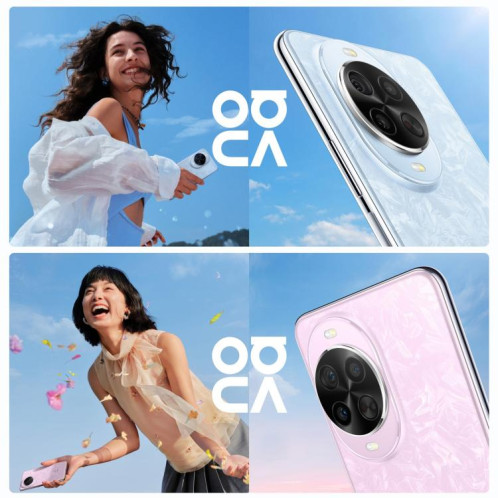 Huawei Nova 14 Pro, 12 Go + 256 Go, reconnaissance d'empreintes digitales latérale, écran 6,78 pouces, HarmonyOS 5.0, NFC, OTG, non compatible avec Google Play (bleu) SH907L243-022